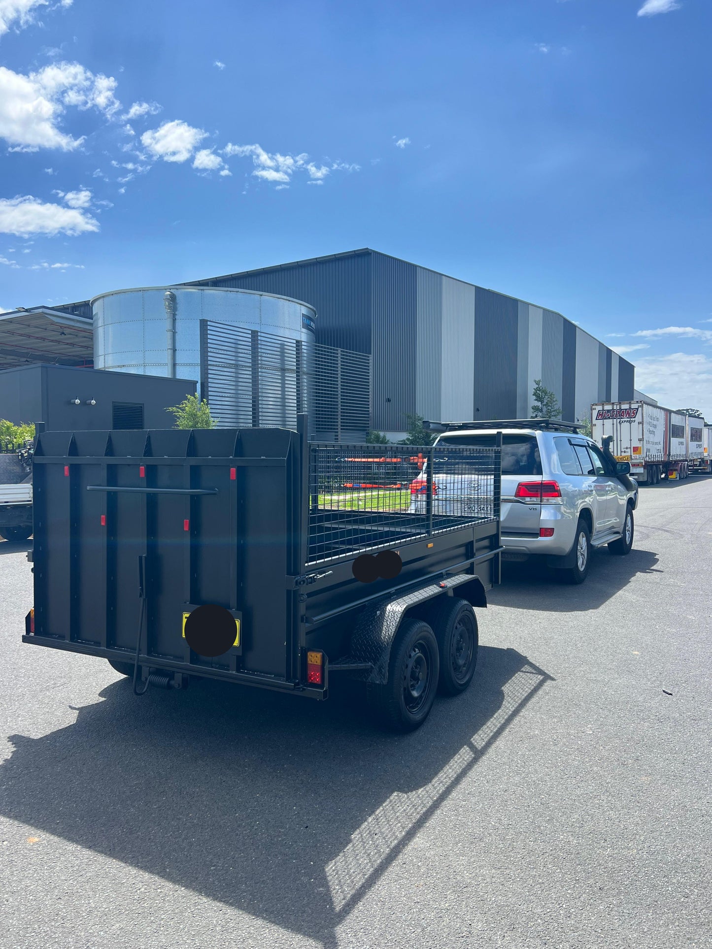 From $50 - Caged Box Trailer Hire – 10x6 Heavy Duty