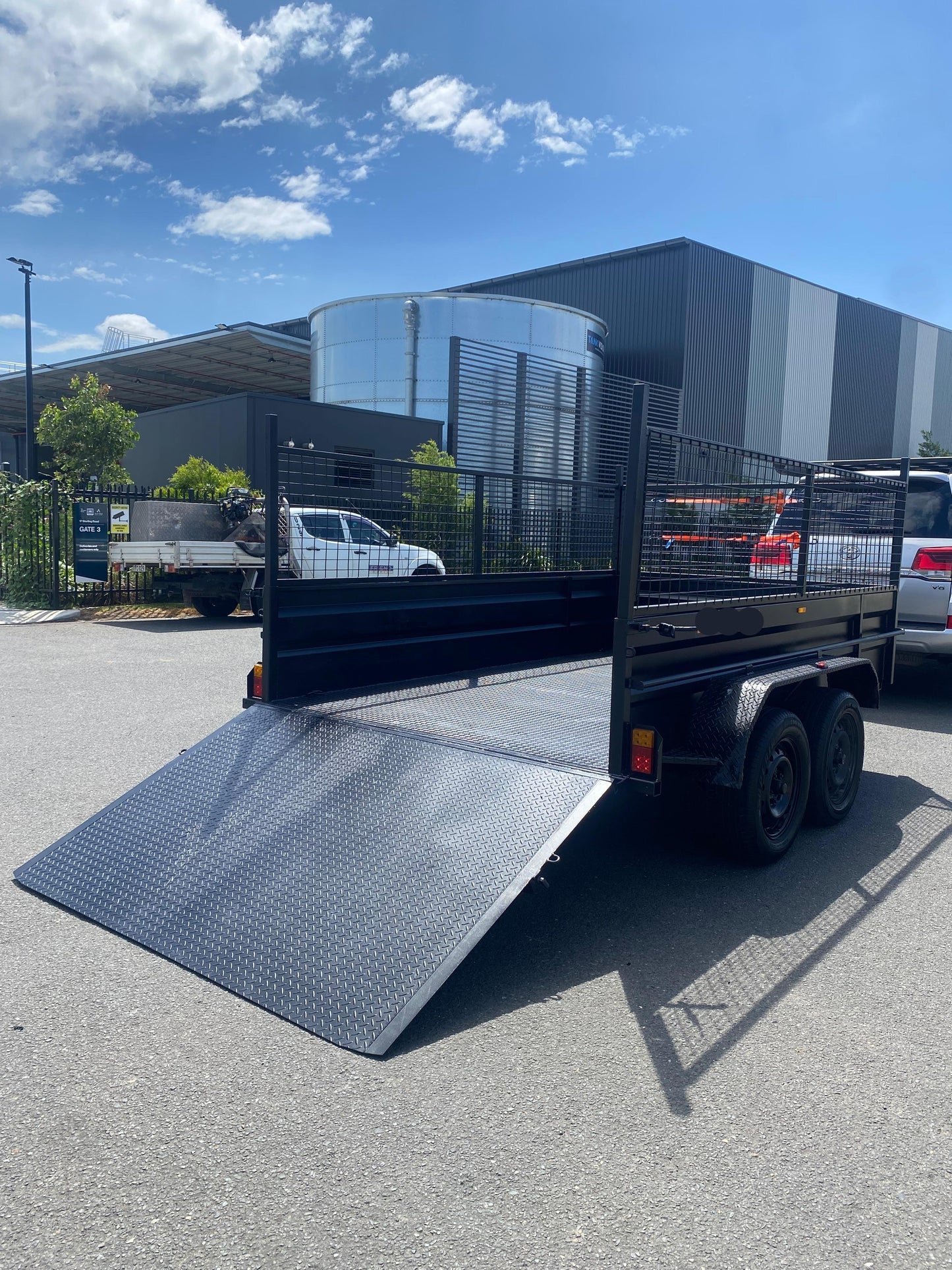 From $50 - Caged Box Trailer Hire – 10x6 Heavy Duty